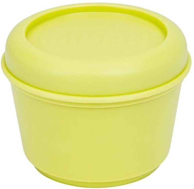 Milan - Runder Lebensmittelbehälter 0,25 l, gelbe Serie Sunset