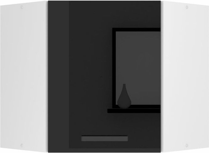 Hängeschrank Küche, Küchenschränke sgn. Breite 60 cm. Oberschrank mit 1 Tür, Küchenhängeschränke, Wandschrank Hängend, S...