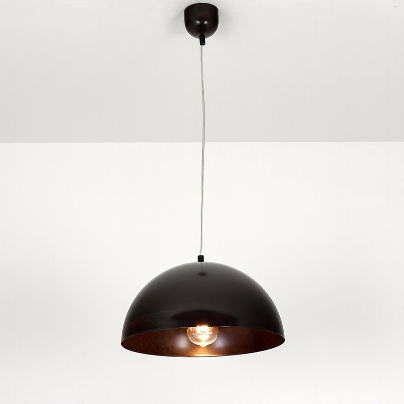 Hängeleuchte Rost Braun Industrie Design Ø33cm Esstisch