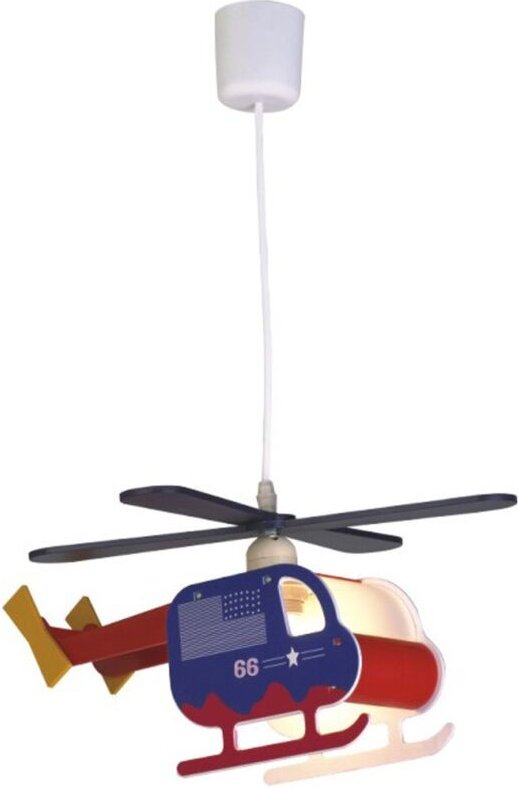 Cristalrecord - kinder Deckenleuchte blau helicoptero bravo cr 99-010-01-120