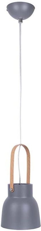 Thumbnail - Hängelampe Pendelleuchte Küche Wohnzimmer Deckenlampe Metall grau matt D 19,5 cm