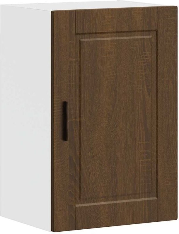 Küchen-Hängeschrank Porto Braun Eichen-Optik Holzwerkstoff vidaXL