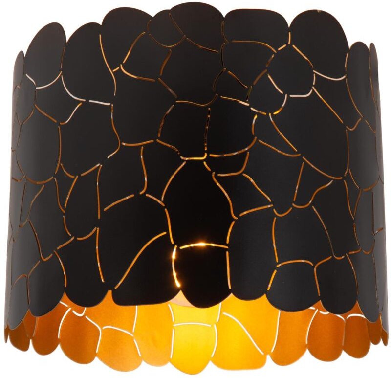 Thumbnail - Lucide - almelo - Deckenleuchte - ø 25,5 cm - 1xE27 - Schwarz