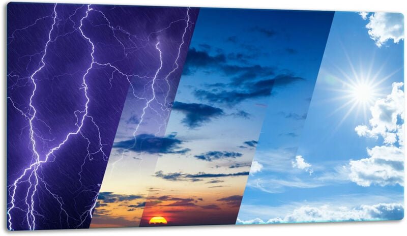 Glasschild Schneidebrett 52x30 Feuchter