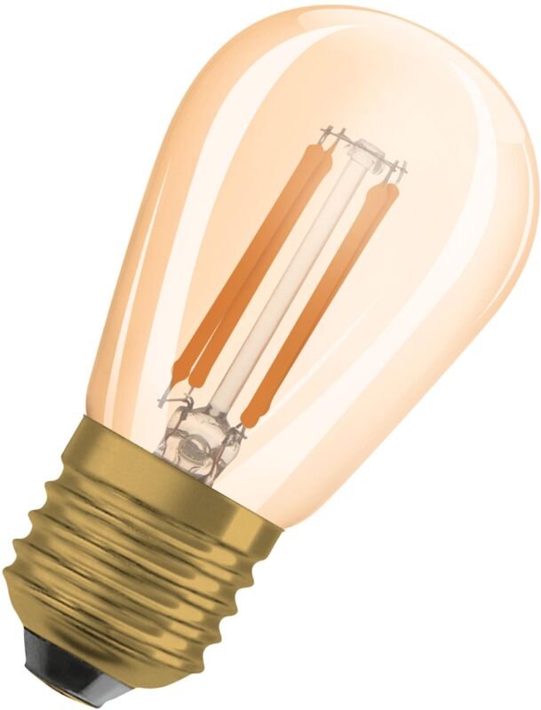 Osram - LED-Lampe Vintage Edition 1906, in Edison Form mit E27-Sockel, Dimmbar, Ersetzt 51 Watt, Klar, Warmweiß - 2400 K...