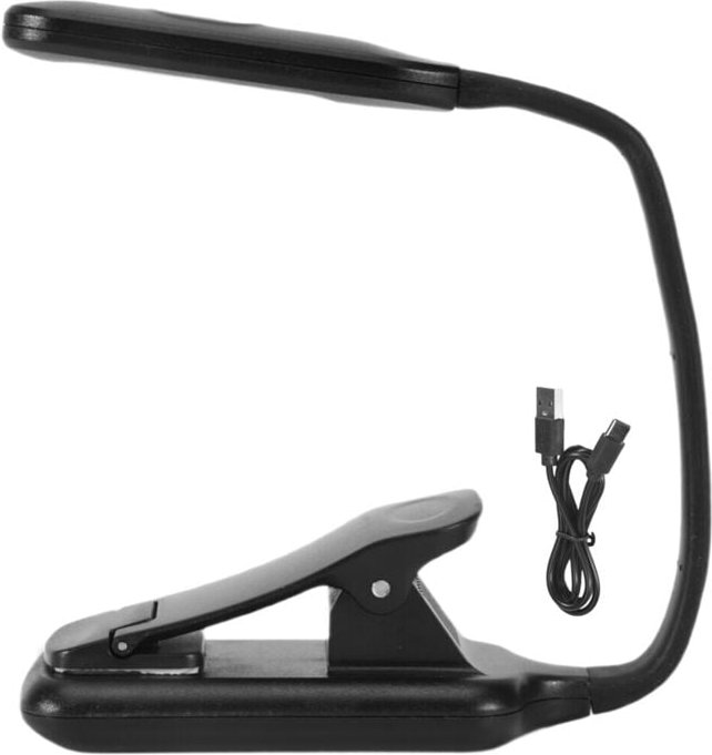 Buchlicht, Wiederaufladbares Leselicht, 9 LED-Buchlicht zum Lesen im Bett mit 3 Helligkeitsstufen, Einfach Ansteckbare L...