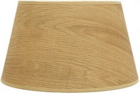Lampenschirm salma e27 licht holz 25dx20dx15h conica
