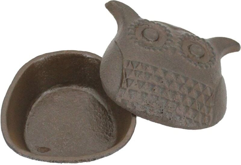 Signes Grimalt - Dekorative Eulenbox aus Gusseisen für Zuhause und Büro