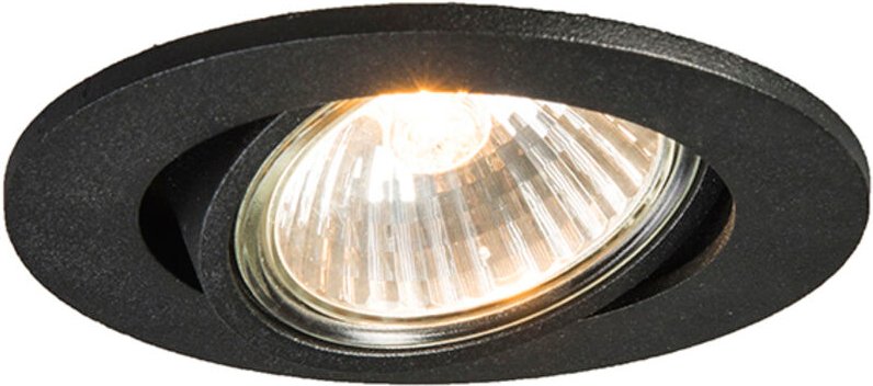 Smart Einbau Spot schwarz kippbar inkl. Wifi GU10 - Cisco