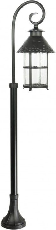 Retro Außenstehleuchte 116 cm 1xE27 schwarz IP23 SU-MA Toledo K 5002/2/R