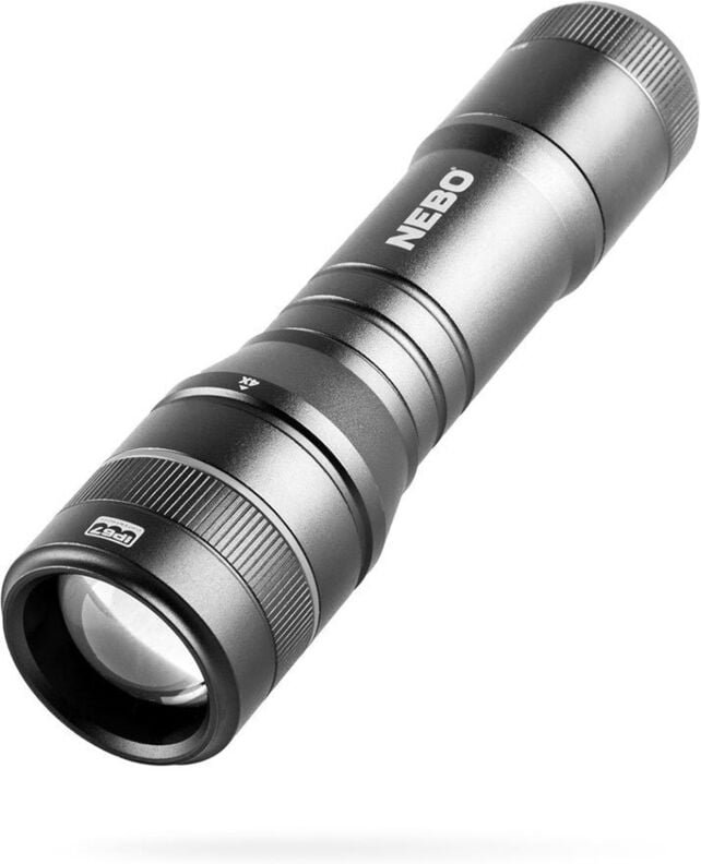 NEBO Newton 500 Lumen LED schwarz wasserdicht Flashlight Works mit AA-Batterien withmagnetic base