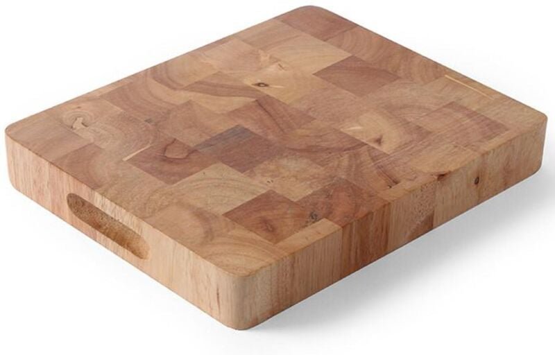 Schneidebrett aus Leimholz GN 1/2 - Hendi 506912