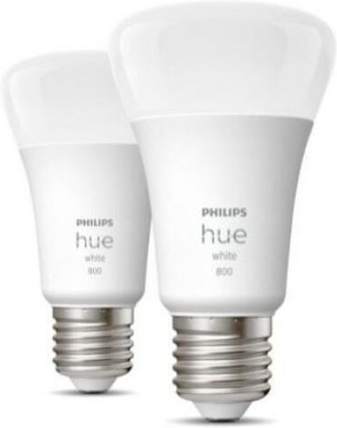 2 philips hue 31902800 929001821623-e27 9w-weiße led-lampen