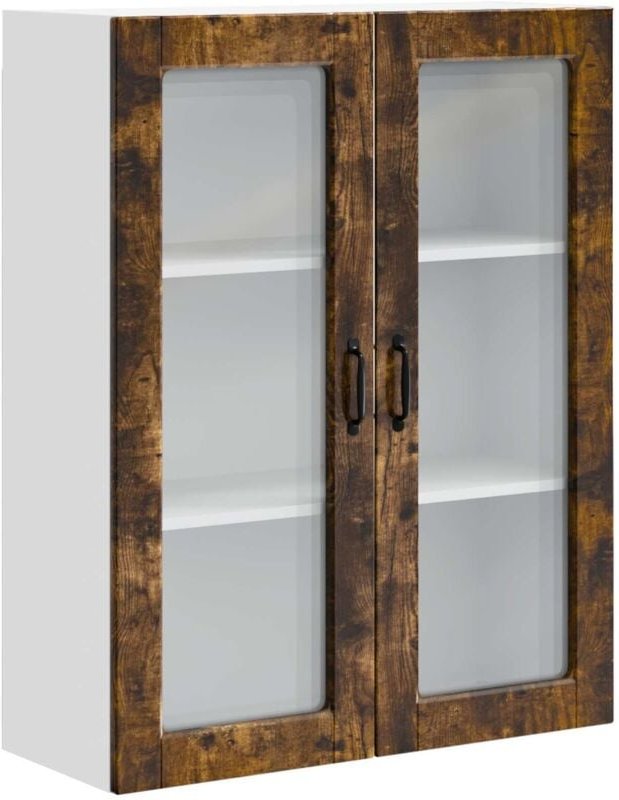 Küchenschrank Geräucherte Eiche 80 x 31 x 100 cm Holzwerkstoff vidaXL