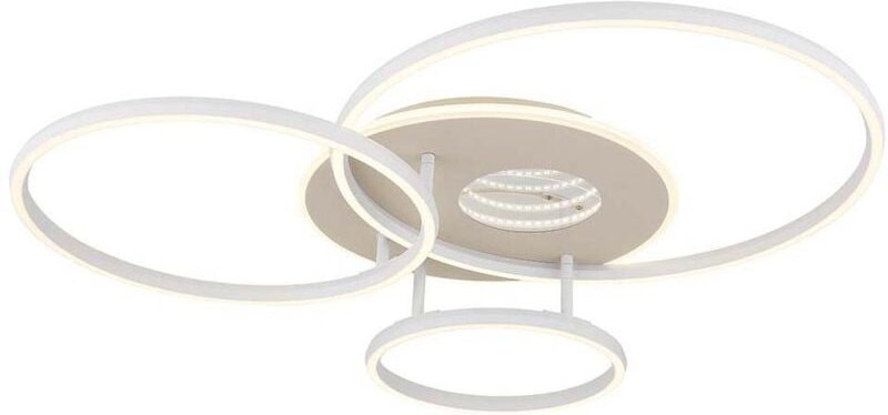 Deckenleuchte Designleuchte Fernbedienung LED 3D-Effekt dimmbar Timer sand CCT