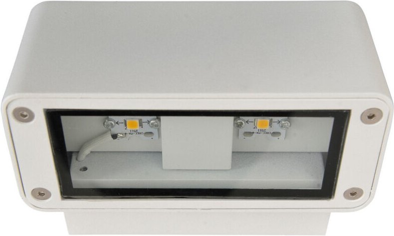 Naeve ALVENA LED Outdoor Up Down Wandleuchte Weiß 5800K IP54