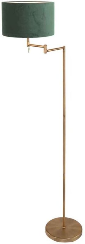 Stehlampe - Bella - bronze - metall veloursstoff - ø - Mexlite