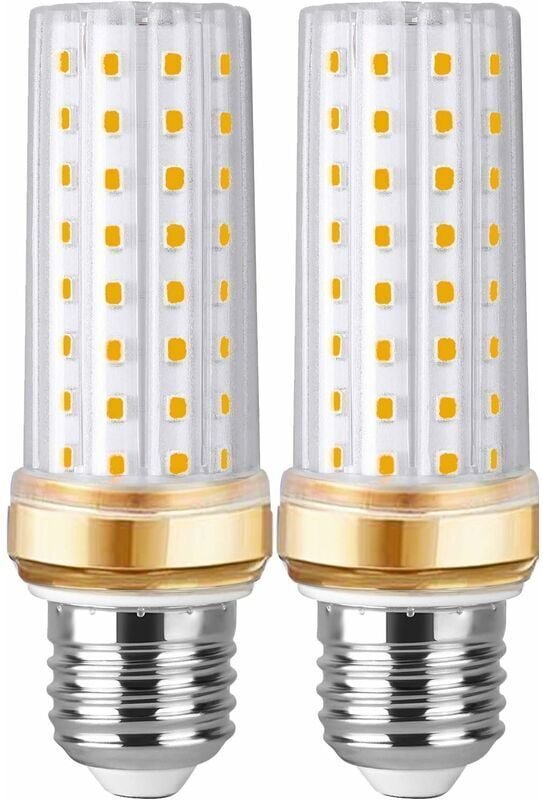 E27-LED-Glühbirne, warmweiß, entspricht 20 W Halogenglühbirne, 3000 K, 1000 lm, 360-Grad-Winkel, nicht dimmbar, E27-Schr...
