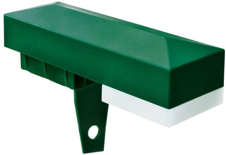 Zaunleuchte / LED Leuchte für Zaunpfosten 60x40mm - Farbe: grün - Leuchtmittel: Ohne