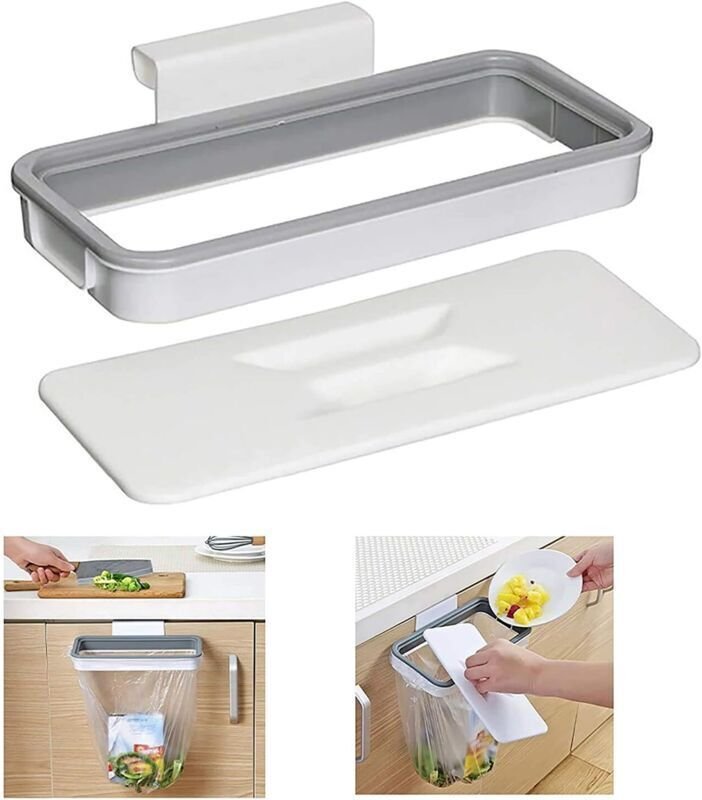 Mülleimer für den Küchenschrank, tragbarer Müllbeutelhalter für unter die Spüle