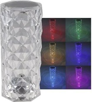 Chilitec - Led Tischleuchte Akku - Tischlampe 21cm mit Touchschalter