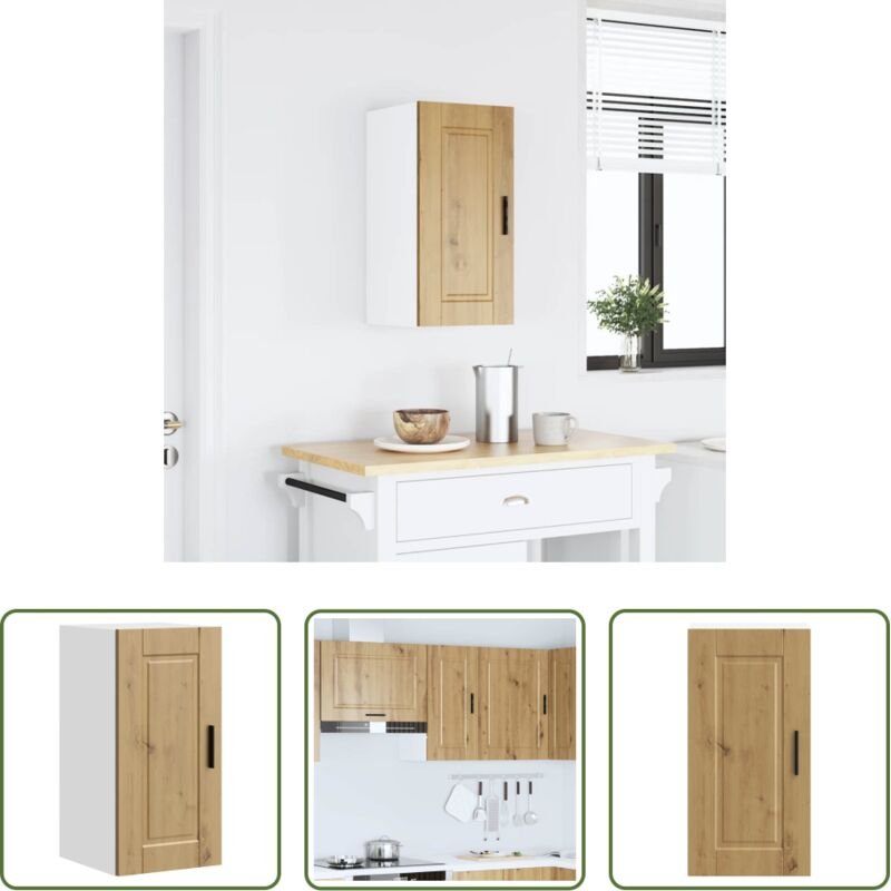vidaXL Küchenmöbel - Küchen-Hängeschrank Porto Artisan-Eiche Holzwerkstoff