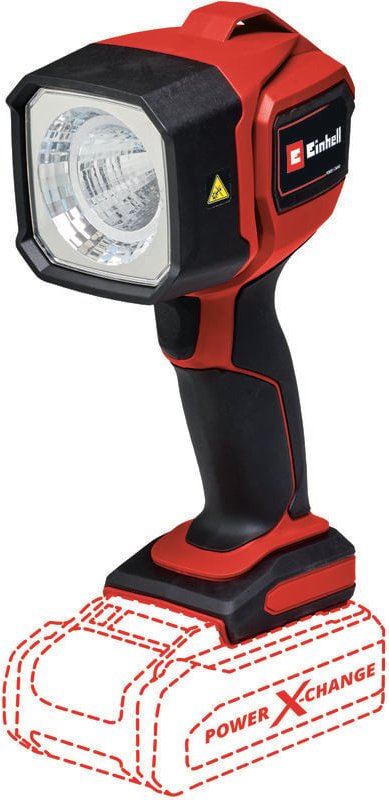 Einhell - Akku-Lampe tc-cl 18/350 Li-Solo Power X-Change (18 v, 350 lm, 7000 k, 30 m Leuchtweite, schwenkbarer Leuchtkop...