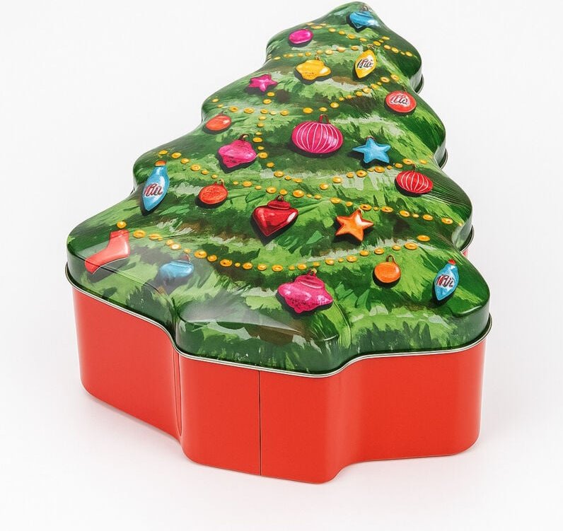 VINTERA Keksdose mit Weihnachtsmotiv, 1,7 l