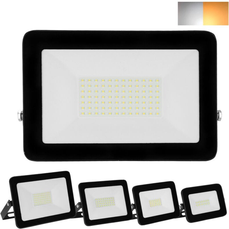Thumbnail - TolleTour 100 W LED Fluter Flutlicht LED Strahler Außenstrahler IP66 Wasserdicht Kaltweiß