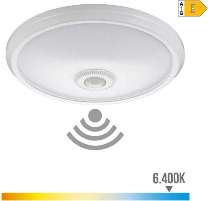 Thumbnail - EDM - Anbaumontage led Bewegungsmelder - Notbeleuchtung - 16W - 1100 Lumen - 6400K - 32511
