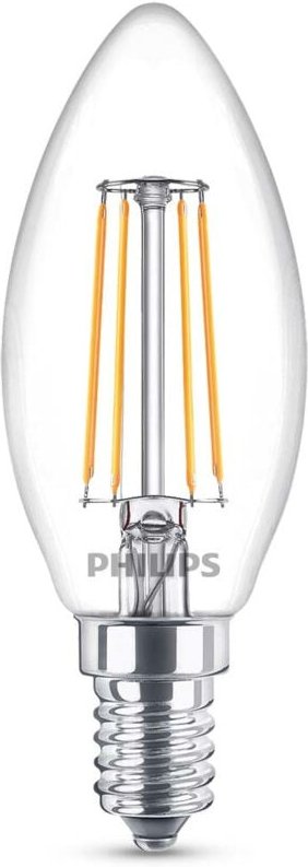 Led 76217900 led eek f (a - g) E14 4.3 w = 40 w Kaltweiß (ø x l) 3.5 cm x 9.7 cm 1 St. - Philips