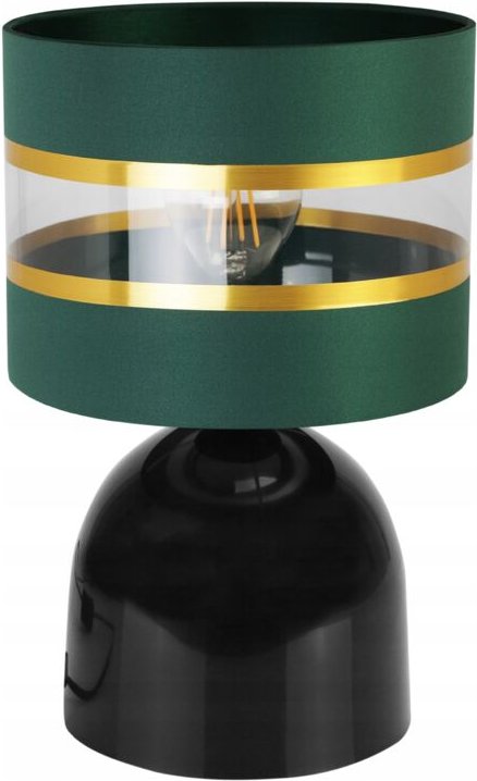 Nachttischlampe, Eleganter Goldener Lampenschirm, 20 Cm