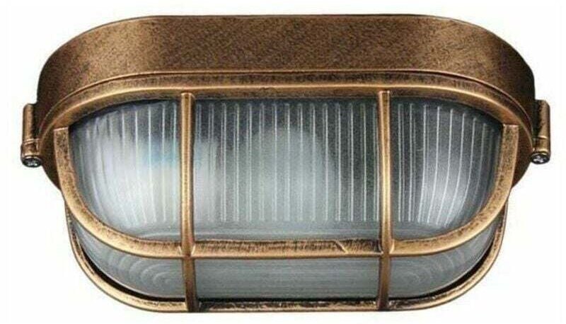 Länge 21 cm Breite 10 cm Höhe 21 cm Gewicht 17,7 kg Material Aluminium Farbe Weiß Finish Rostig Form Oval Fassung E27 En...