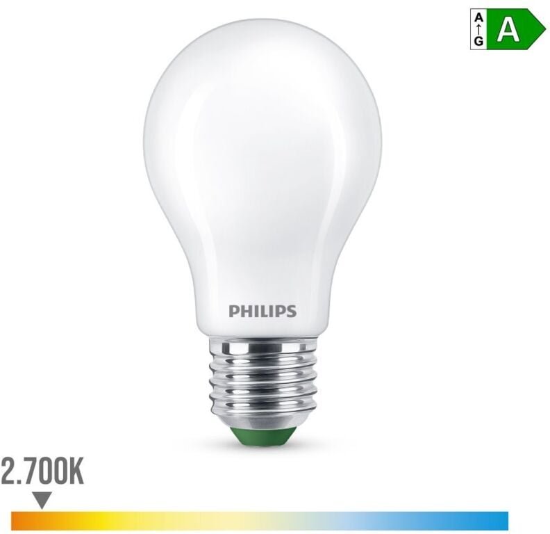 Philips - Ultra Efficient led Classic Bulb 5,2 w 1095 lm E27 2700 k 10,4 x 6 cm
