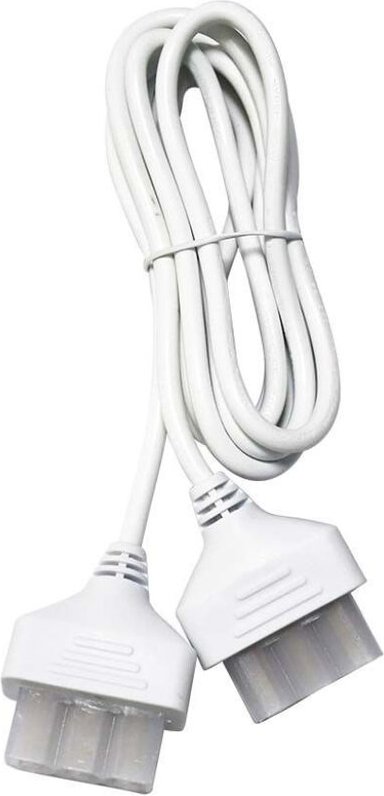 V-tac - 2m Stromkabel Weiß zum Anschluss von led Deckenleuchten