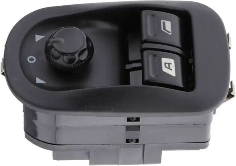 Innenfensterschalter, professioneller elektrischer Fensterheberknopf, Seitenspiegelverstellschalter für 206