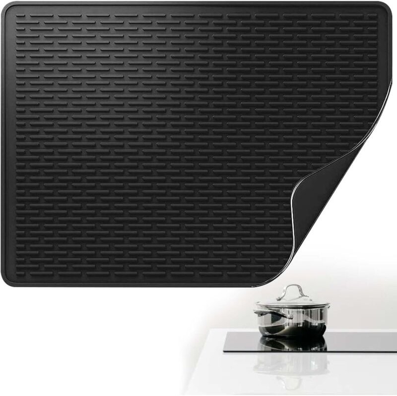 Silikon-Kochfeldabdeckung, 71 x 50 cm, für Glaskeramik-Kochfelder, wasserdichter Schutz für Induktionskochfelder – Kochf...
