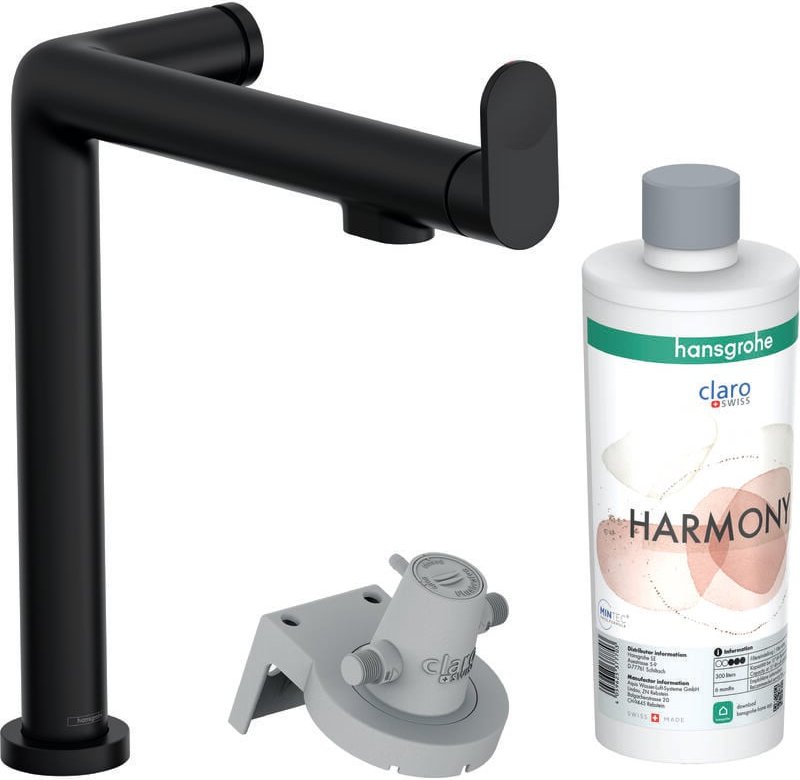 Aqittura M91 - Spültischarmatur mit Filterfunktion, schwarz matt 76802670 - Hansgrohe