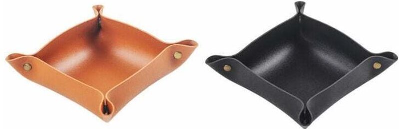 Taschenablage aus Leder, Organizer-Ablage für Schlüssel, Aufbewahrungsbox für Münzen, Schlüssel, Geldbörse, Handys und B...