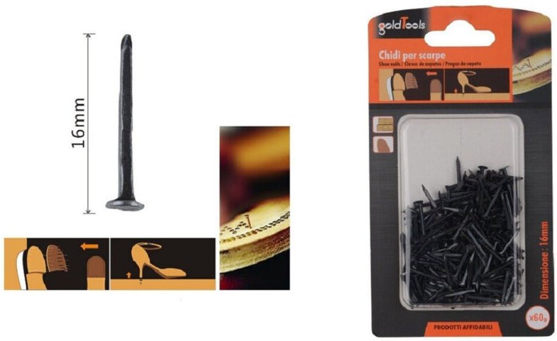 Trade Shop Traesio - Trade Shop - set confect 60GR key für scarpe 16 mm nears für repair 90888 -