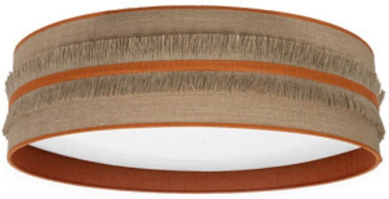 Fabrilamp - Deckenleuchte 72w Natalia Saco-orange 5616lm 3000k,4000k,6500k 13x50x50 Cm