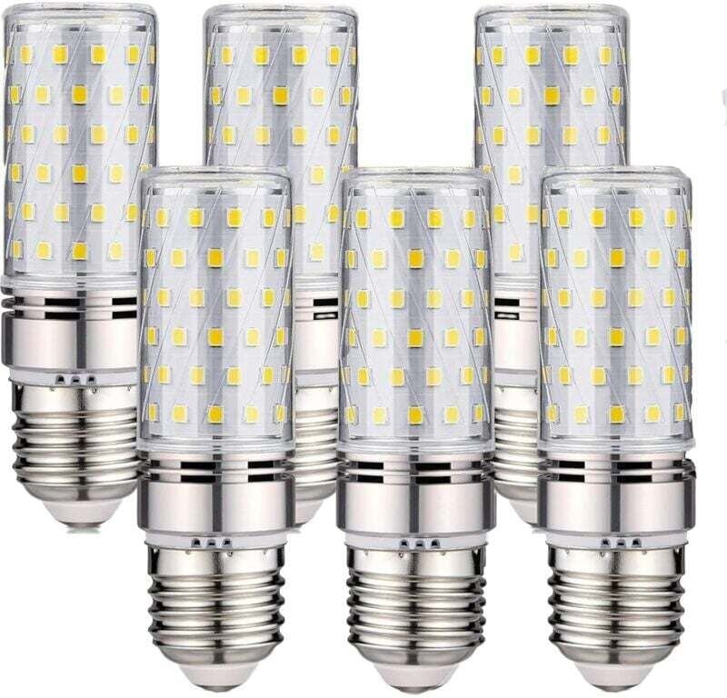 YMYNY 6er-Pack E27-LED-Lampen – 16 W, Kaltweiß 6000 K, 1600 lm (entspricht 150 W Halogenlampe), AC 200–240 V, nicht dimm...