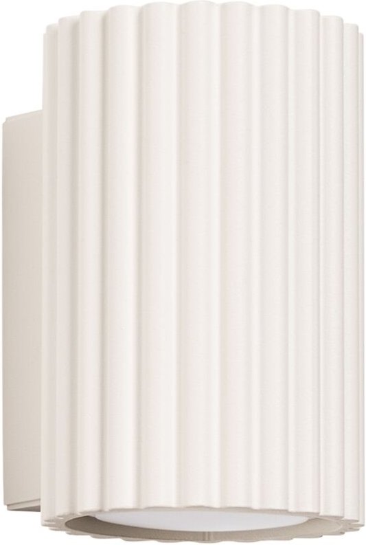 Wandlampe Bernstein 1 Gu10 Beige Alu Lumilo 16.351.52