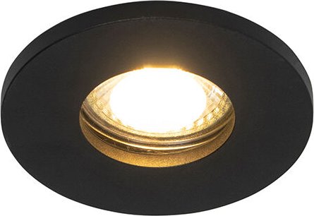 Modernes Bad Einbau Spot schwarz IP54 - Schuppen