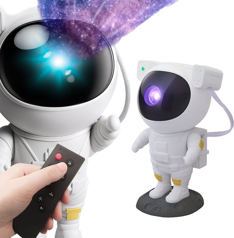 Thumbnail - LED-Sternenprojektor Astronauten-Nachtlicht mit Fernbedienung