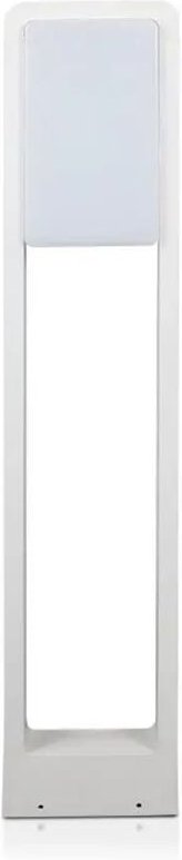 V-tac - 10W led Pollerleuchte Samsung Chip Weiß Gehäuse Naturweiß IP65