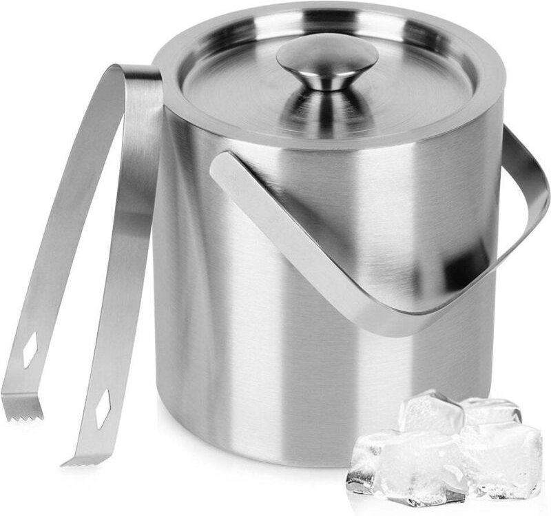 Eiskubel mit zange thermostahl