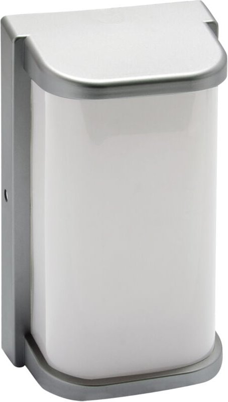 Außen-Garten-Wandleuchte NORTON LED D 10W 4100K IP65 silber