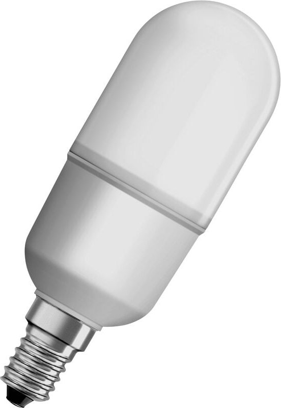 Thumbnail - Osram - homelighting 4058075428423 led eek f (a - g) E14 Kolbenform 8 w = 60 w Kaltweiß (ø x l) 37.2 m