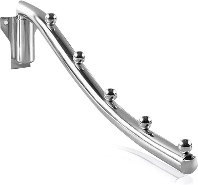 Ahlsen Faltbarer Wandhalter, faltbarer, an der Wand montierter Wäscheständer, Wandhalter aus Stahl mit klappbarer Schwen...